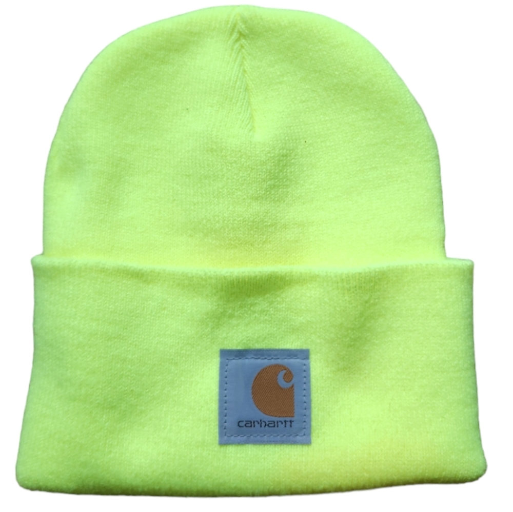 Carhartt High-Visibility Yellow Beanie Hat